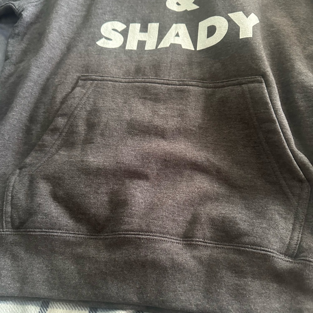 NWOT Women’s EMINEM “Slim Shady”  hooded sweatshirt. Size small. - Picture 4 of 6